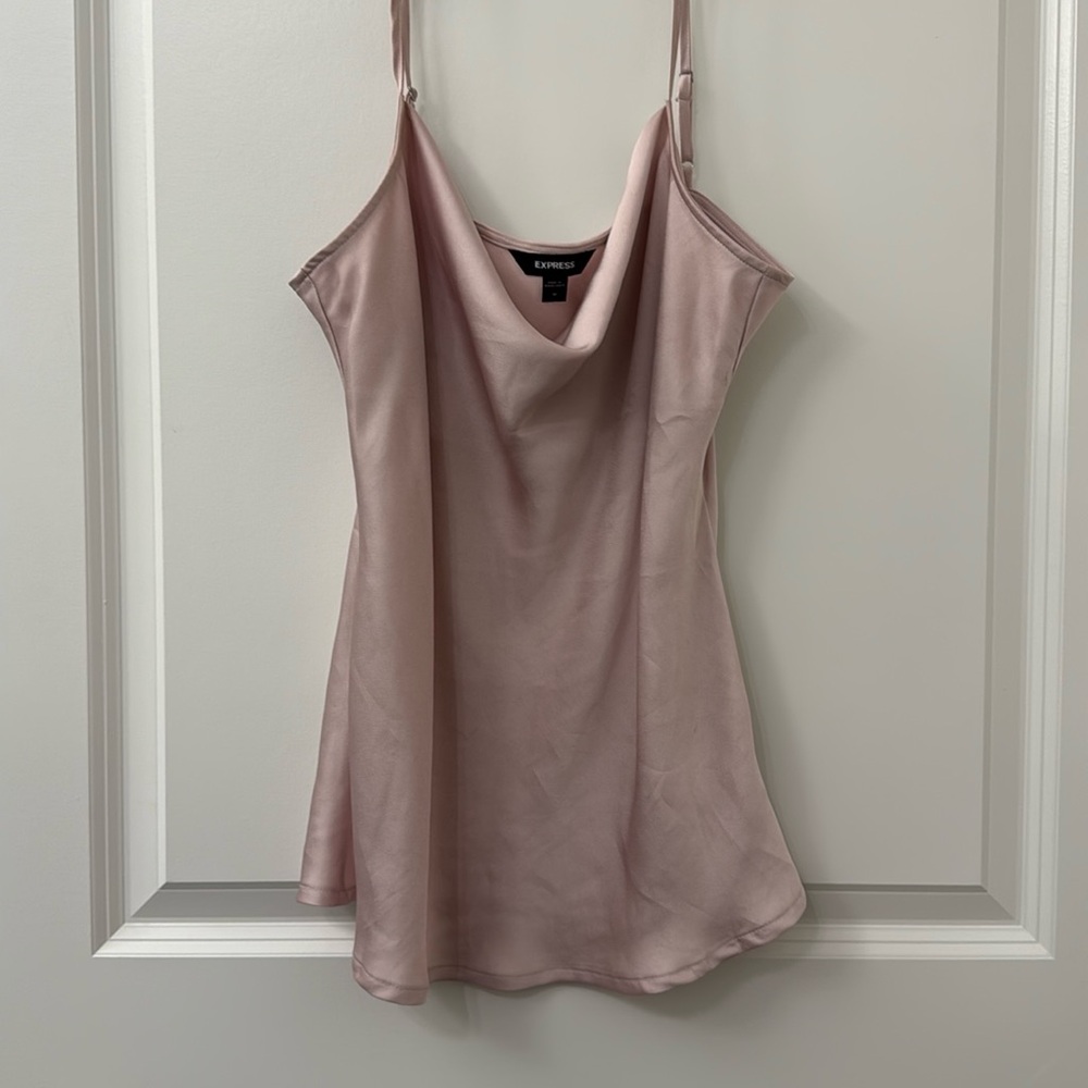 Blush Pink Slip Tank – Effortless Glamour